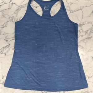 Nike Women's Blue Racerback Tank Top